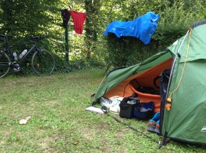 Our pitch for the night