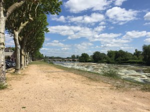 The Loire heads off
