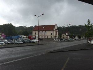 Pouring on I'lle de Doubs