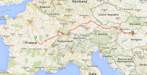 Burgundy to Budapest